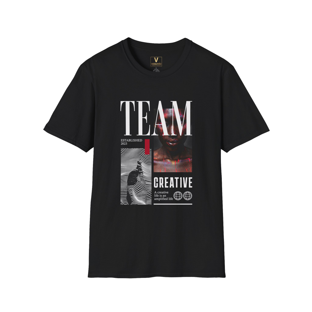 Creative Team T-Shirt — Graphic 'TEAM' Design for Designers & Creatives