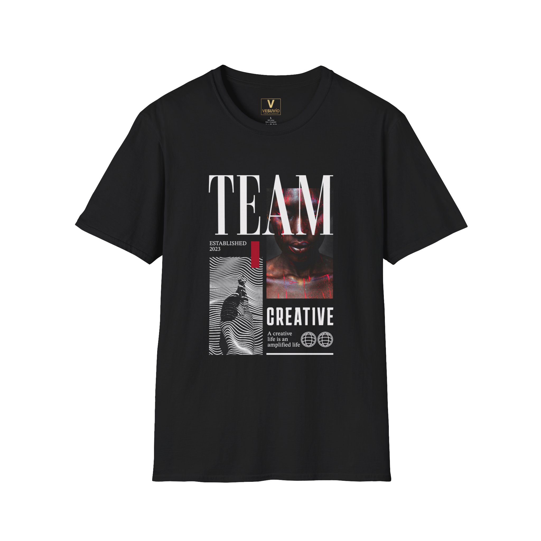 Creative Team T-Shirt — Graphic 'TEAM' Design for Designers & Creatives