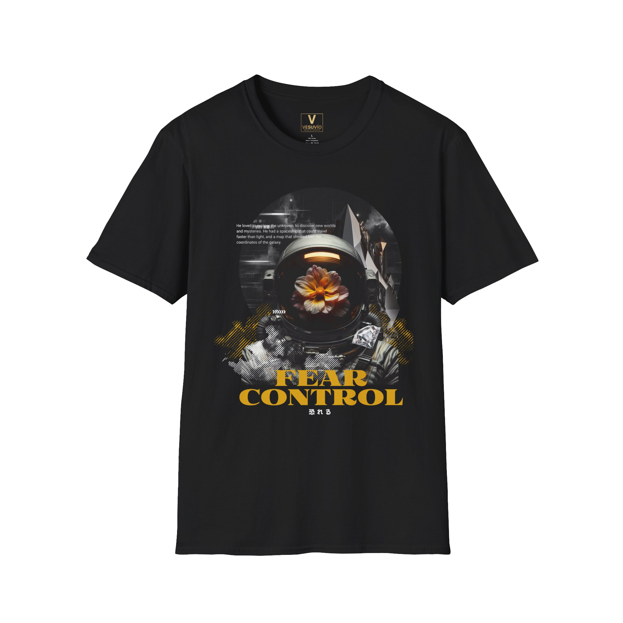 Fear Control Astronaut T-Shirt