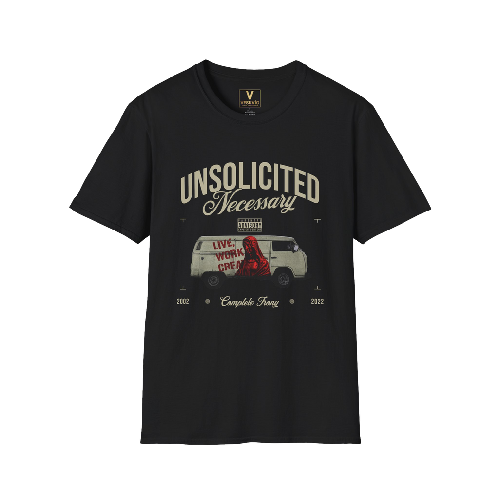 Unsolicited Necessity Tee — Vintage Van Graphic T-Shirt (Live From The Vibes)