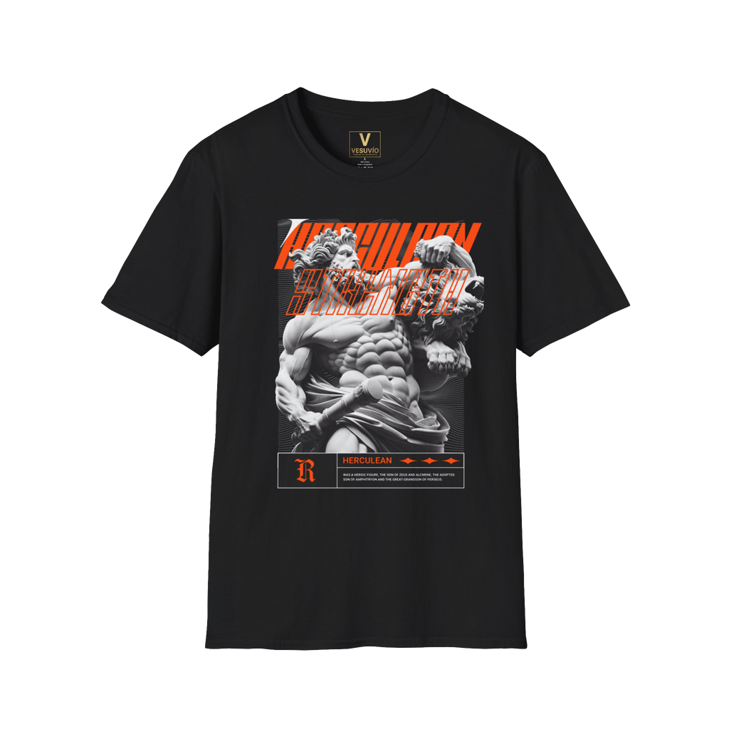 Statue Muscle Graphic T-Shirt — Roman Sculpture Fitness Tee