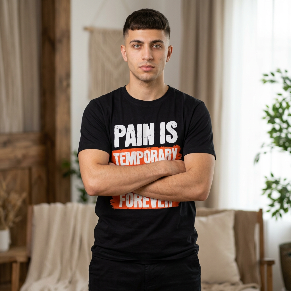 Pain Is Temporary Pride Is Forever T-Shirt — Motivational Gym Workout Tee