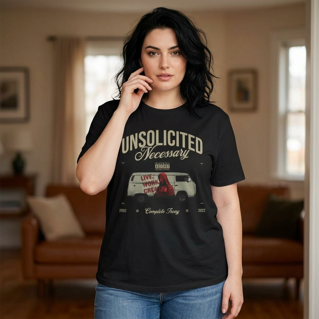 Unsolicited Necessity Tee — Vintage Van Graphic T-Shirt (Live From The Vibes)