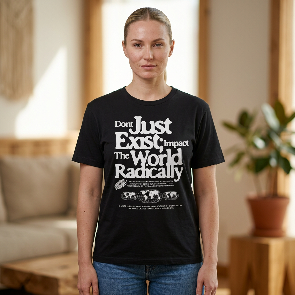 Don’t Just Exist—Impact the World Radically T-Shirt