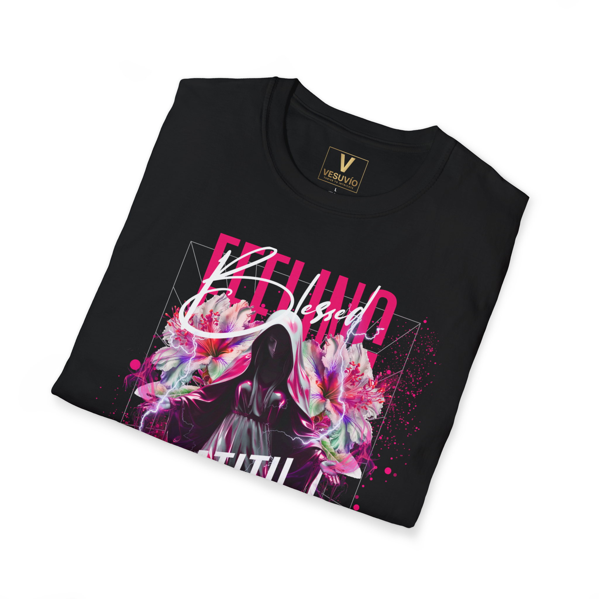 Blessed Faith T-Shirt — "Gratitude Is Power" Christian Graphic Tee