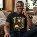 St. Gangsta Graphic Tee — Angel with Bandana Vintage Streetwear