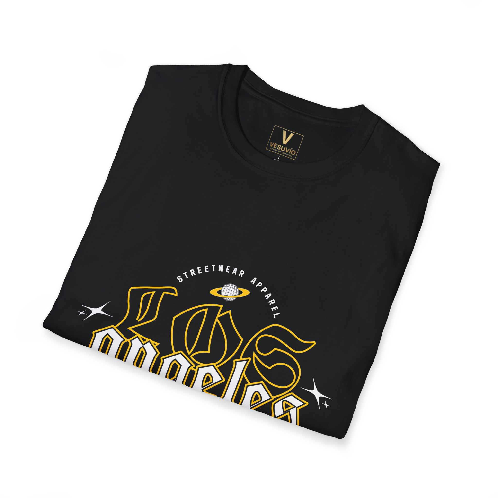 Los Angeles Skyline Graphic Tee — Streetwear LA Design