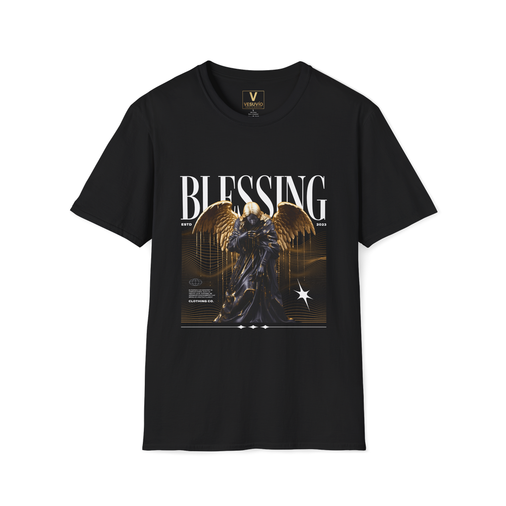 Blessing Angel Graphic T-Shirt — Inspirational Faith-Based Tee