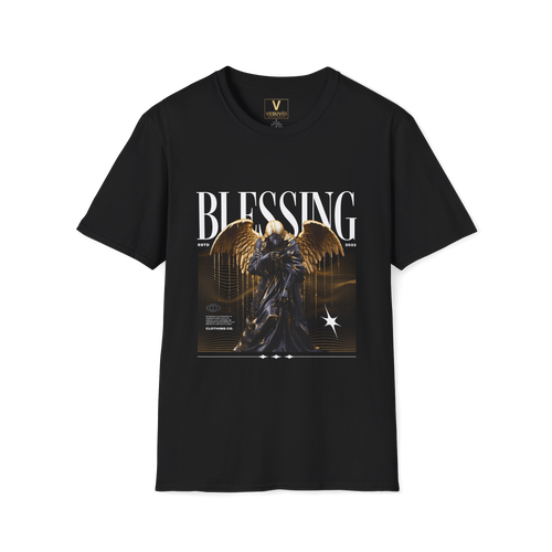 Blessing Angel Graphic T-Shirt — Inspirational Faith-Based Tee