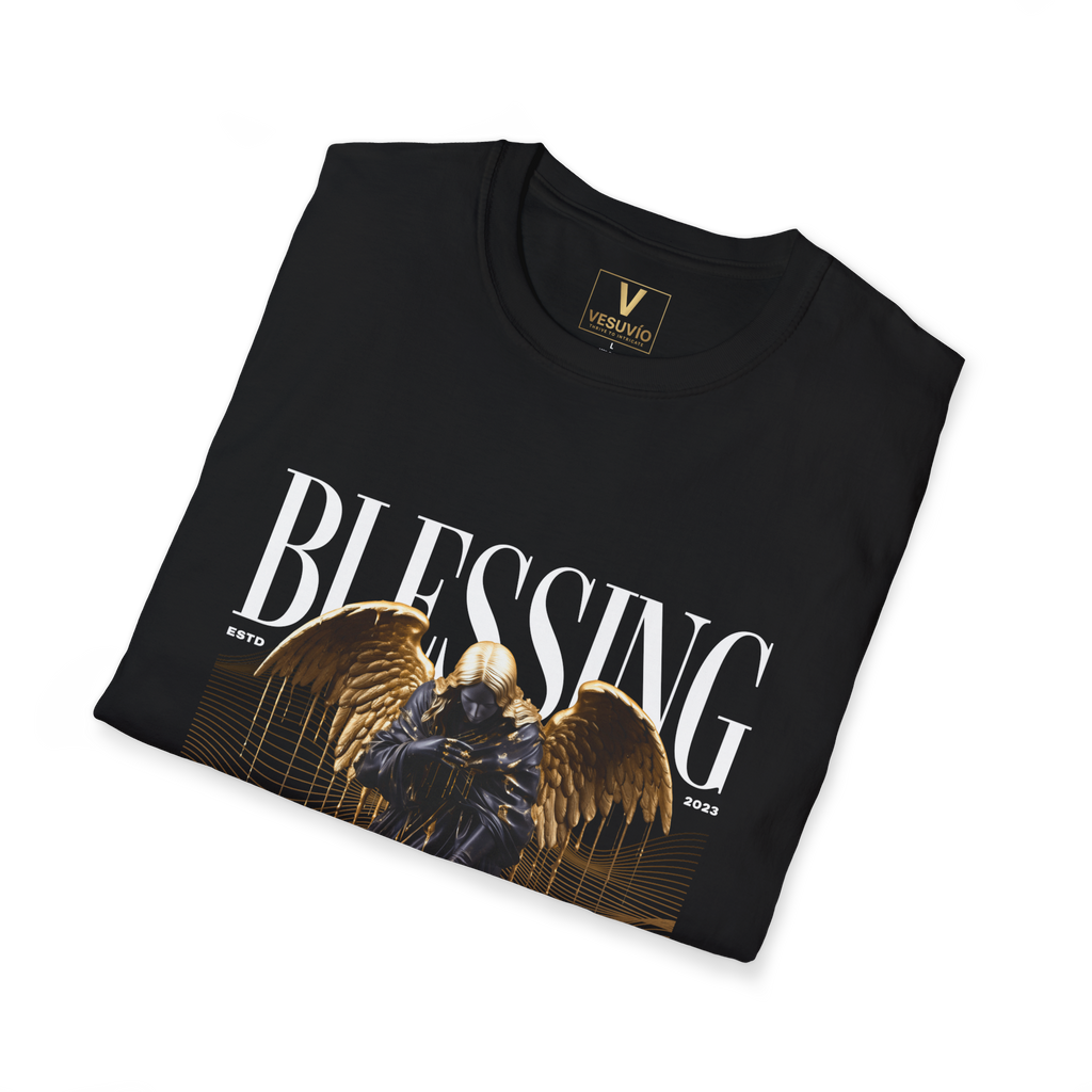 Blessing Angel Graphic T-Shirt — Inspirational Faith-Based Tee