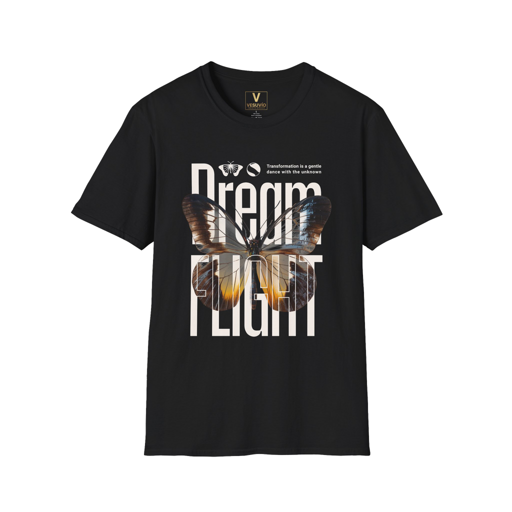 Dream Flight Butterfly T-Shirt — Inspirational Graphic Tee