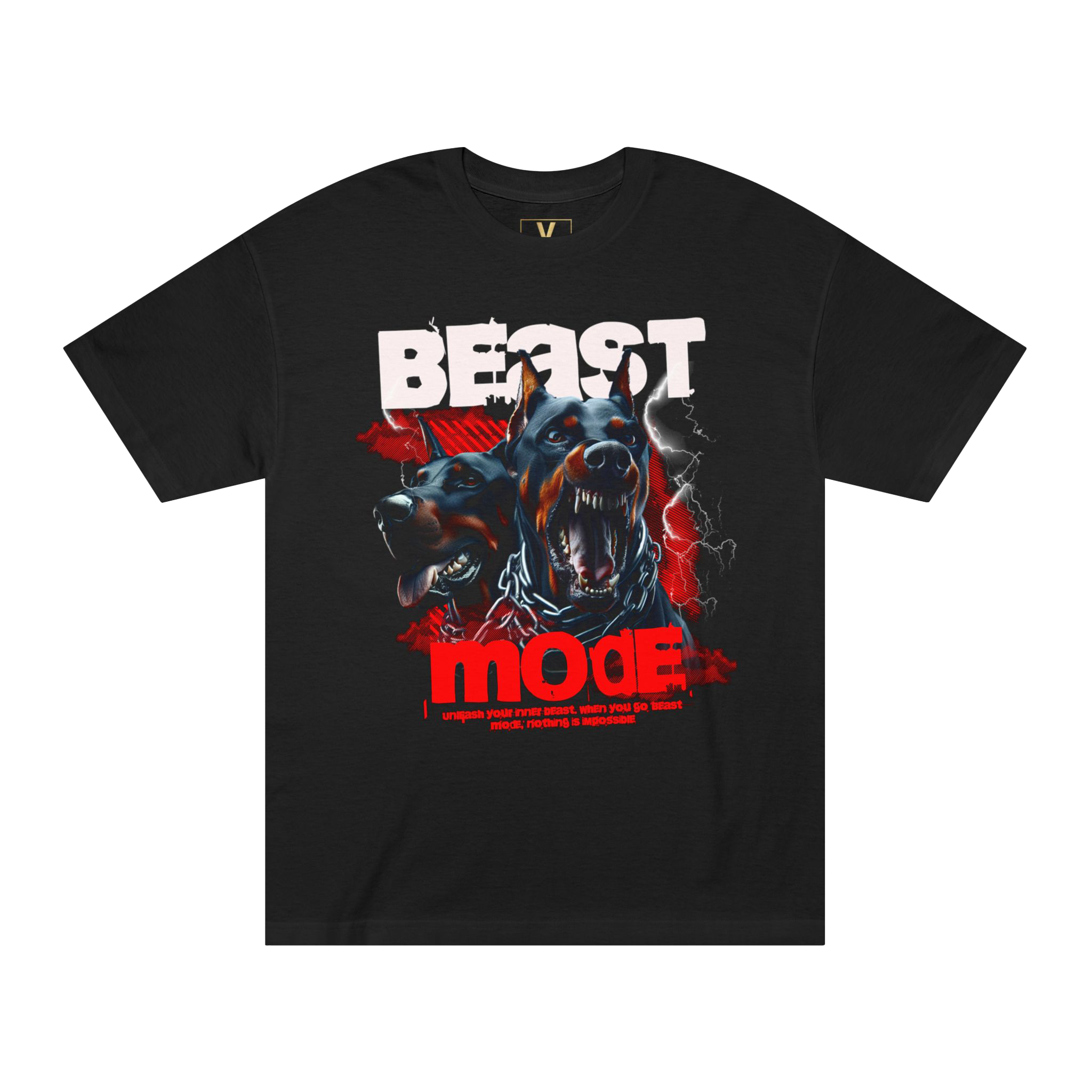 Beast Mode Rottweiler Graphic Tee