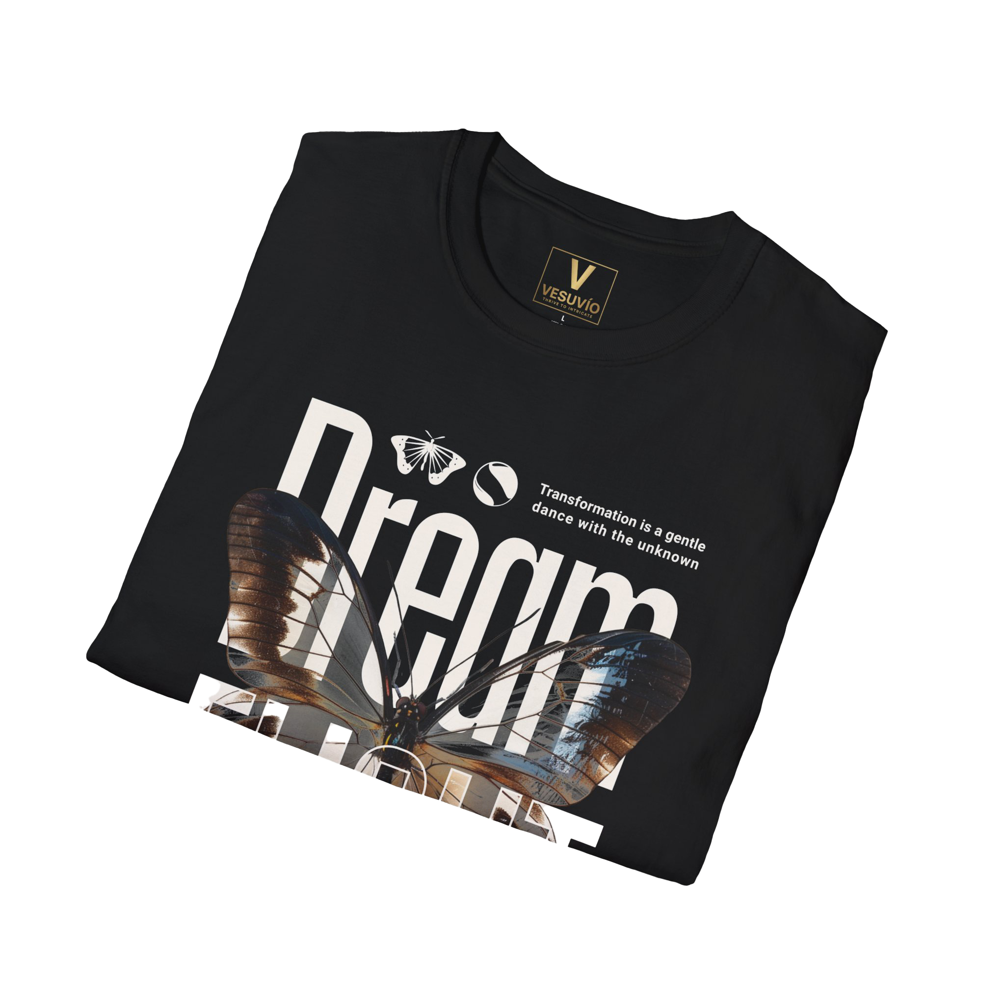 Dream Flight Butterfly T-Shirt — Inspirational Graphic Tee