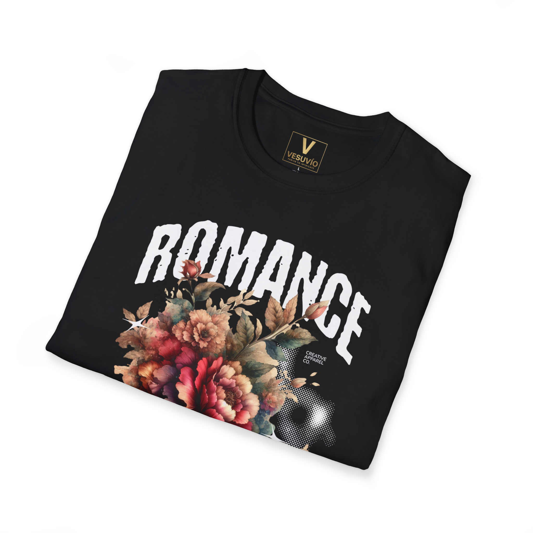 Romance Floral T-Shirt — Vintage Bouquet Graphic Tee