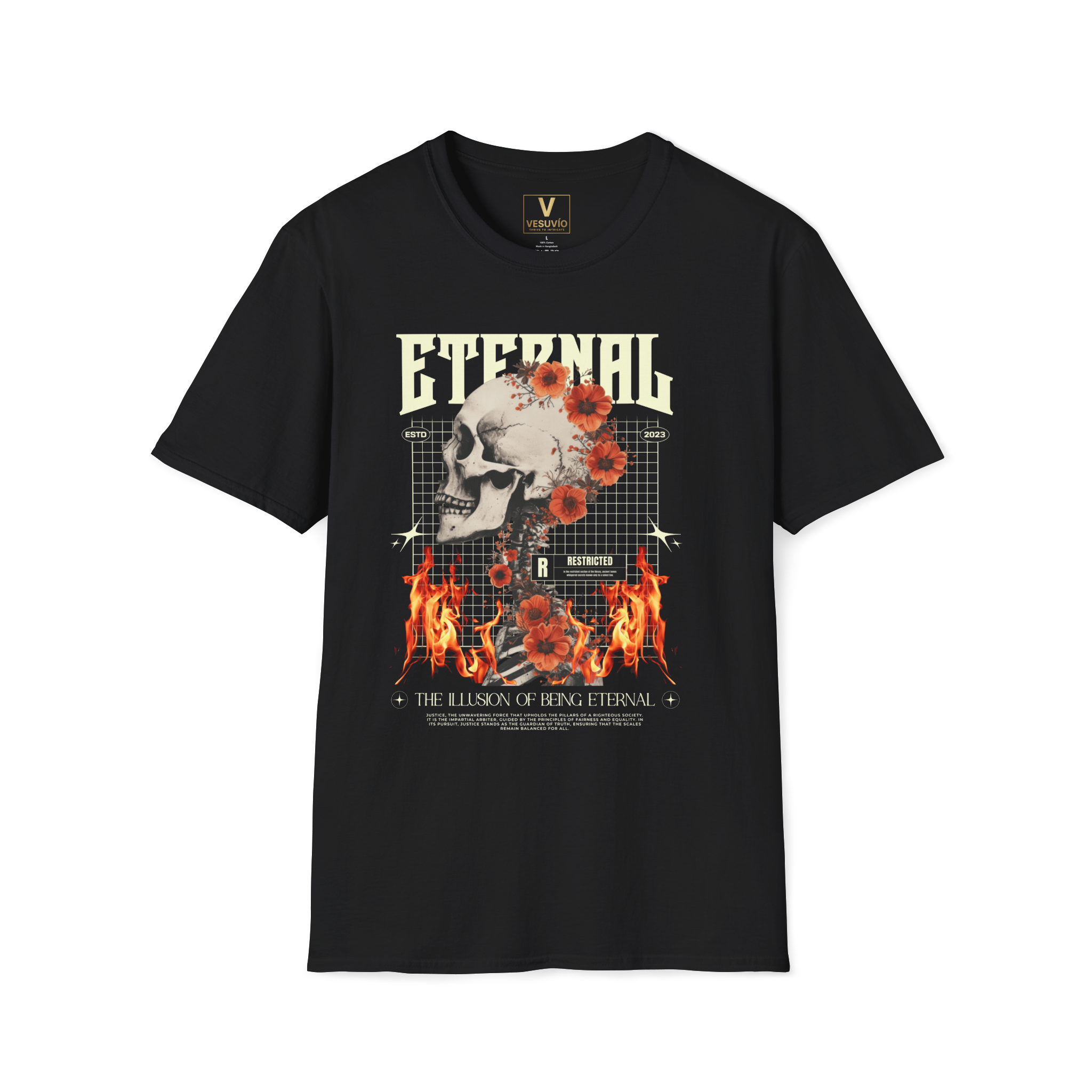 Eternal Skull Flame T-Shirt