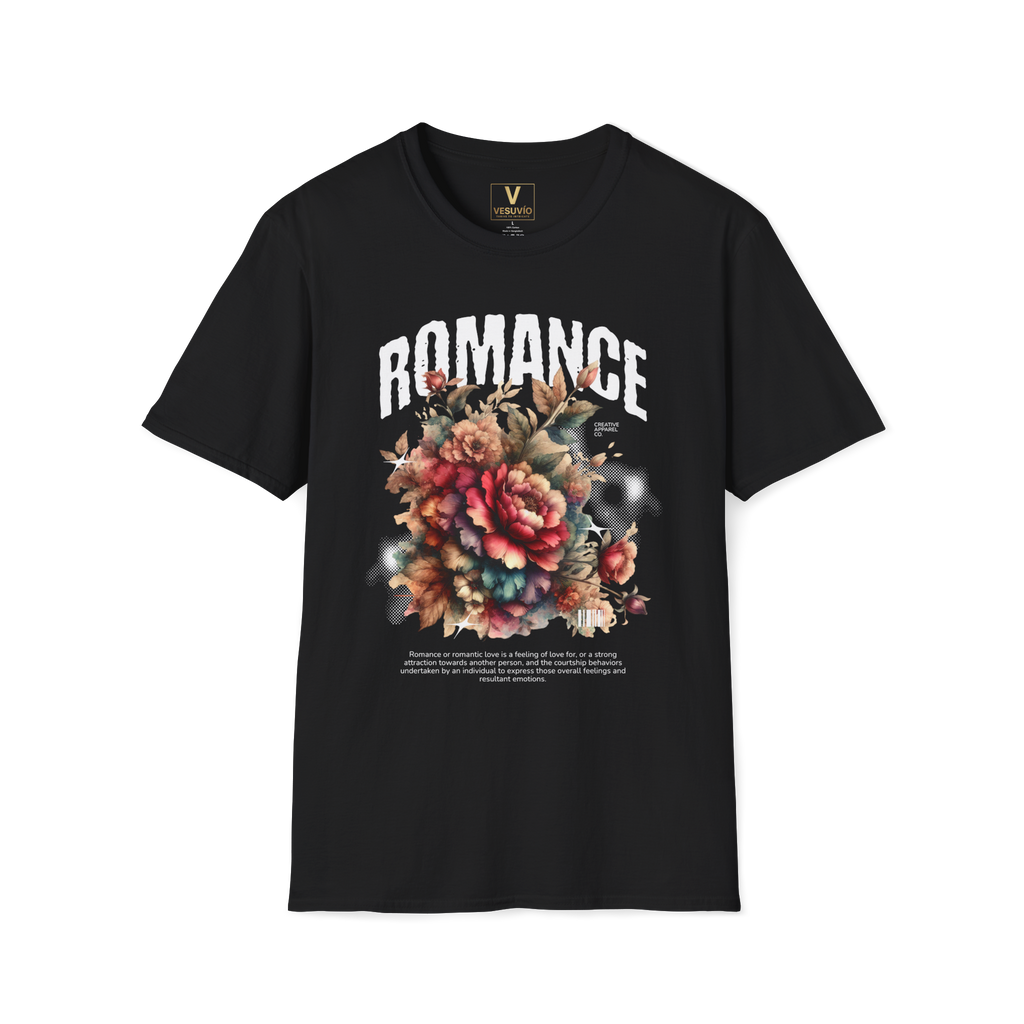 Romance Floral T-Shirt — Vintage Bouquet Graphic Tee