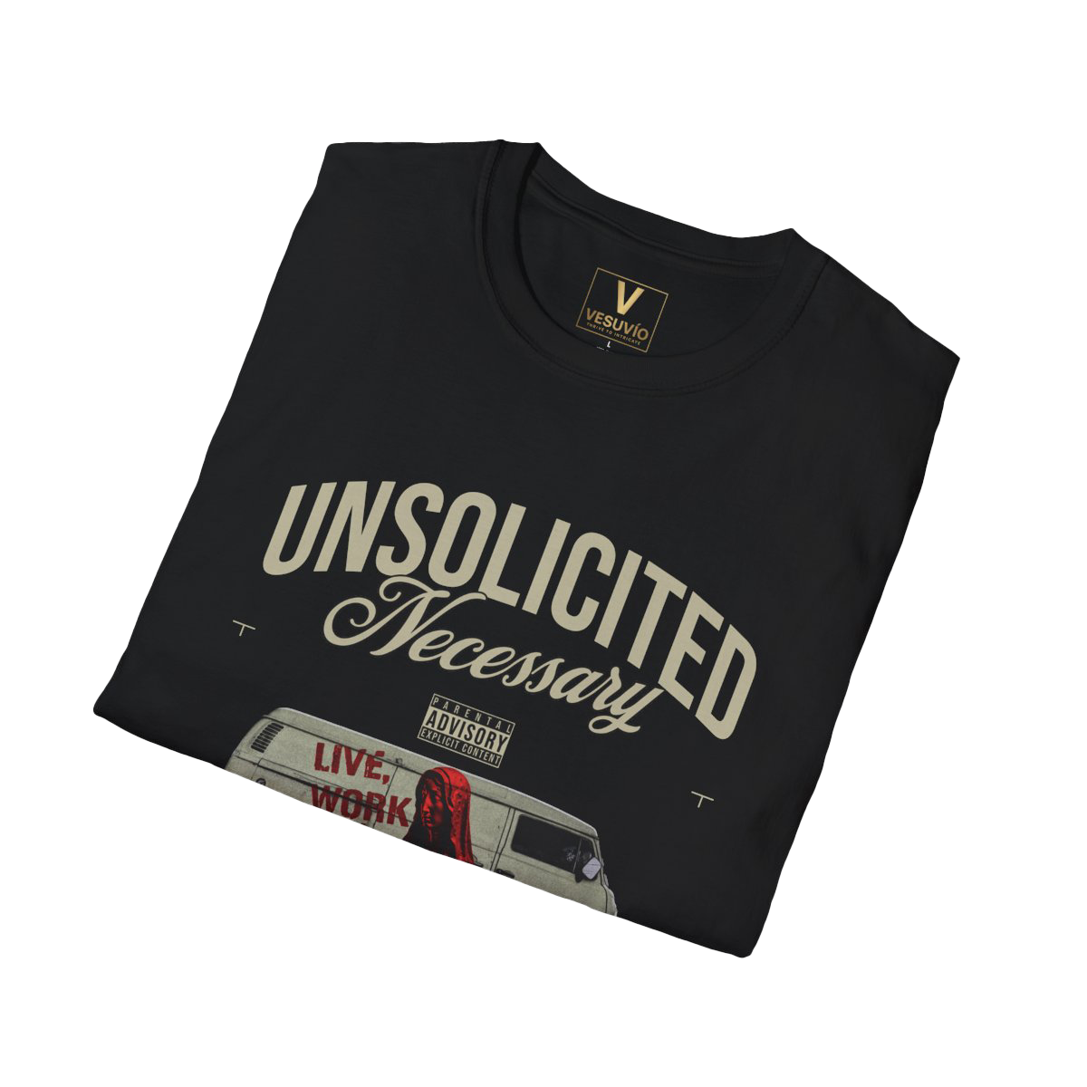Unsolicited Necessity Tee — Vintage Van Graphic T-Shirt (Live From The Vibes)